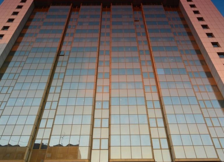 Radisson Blu Belorusskaya: Вид здания