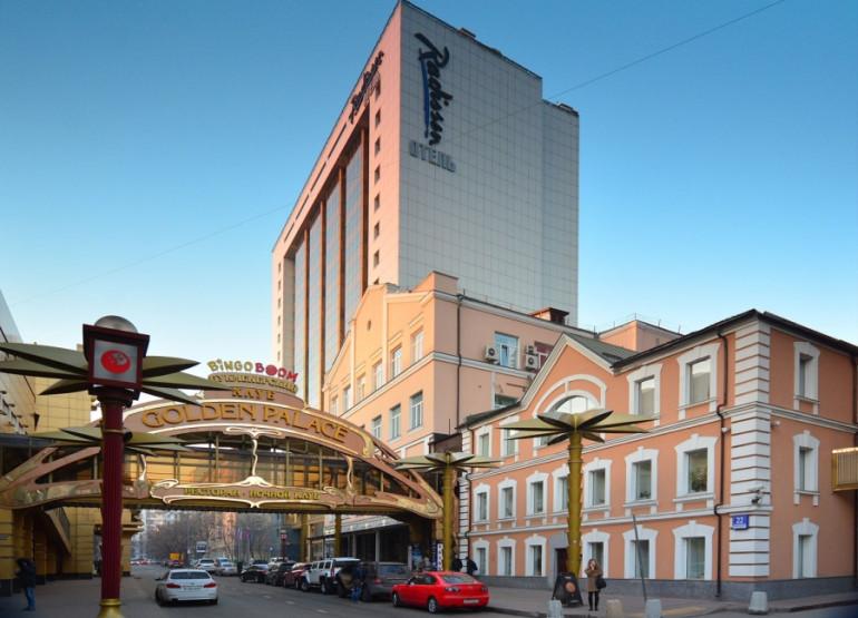 Radisson Blu Belorusskaya: Вид здания